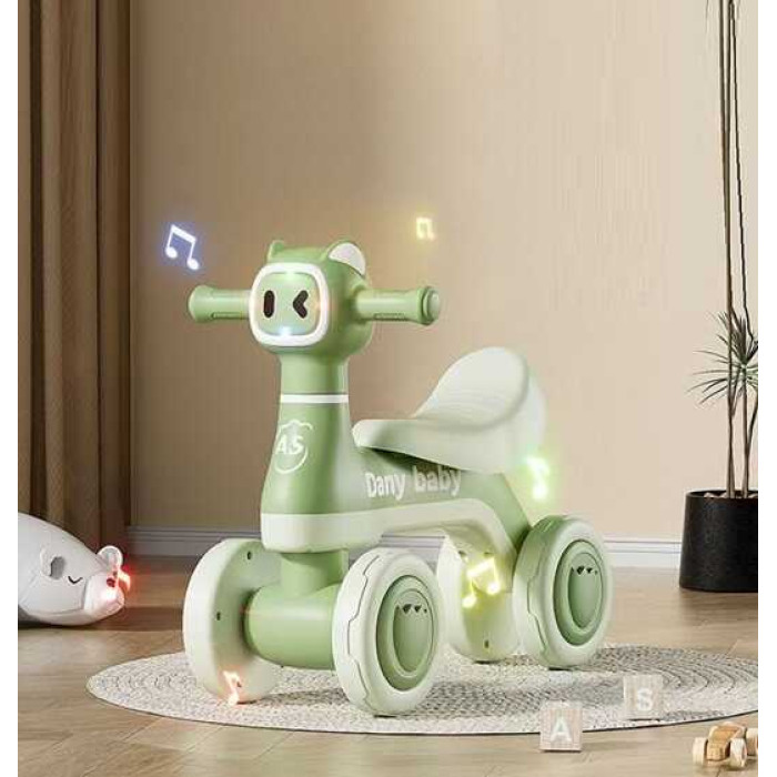 Велобіг JOY 4-х колісний колеса PU, рама пластик, озвучування та підсвічування, в кор. /1/