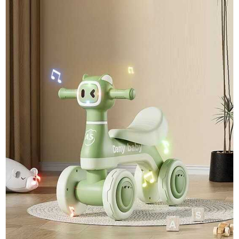 Велобіг JOY 4-х колісний колеса PU, рама пластик, озвучування та підсвічування, в кор. /1/