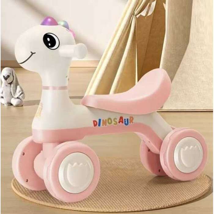 Велобіг JOY 4-х колісний колеса PU, рама пластик, озвучування та підсвічування, в кор. /1/