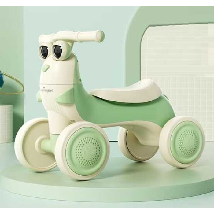 Велобіг JOY 4-х колісний колеса PU, рама пластик, озвучування та підсвічування, в кор. /1/