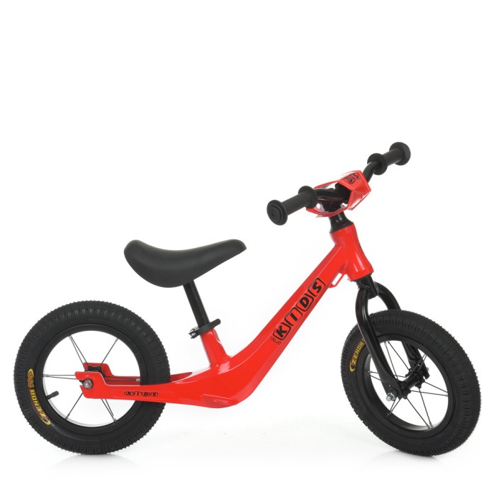 Біговел дитячий PROFI KIDS 12 д. SMG1208A-2 (1шт) колеса гума, алюм.обід, магн.рама, вилка, червоний