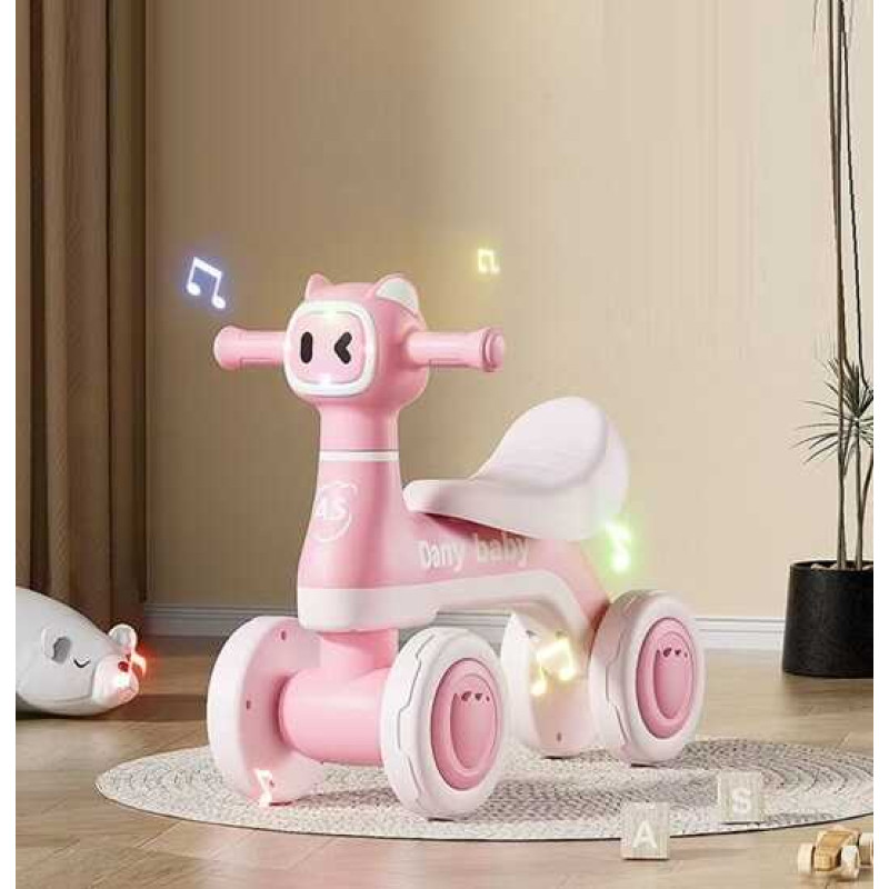 Велобіг JOY 4-х колісний колеса PU, рама пластик, озвучування та підсвічування, в кор. /1/