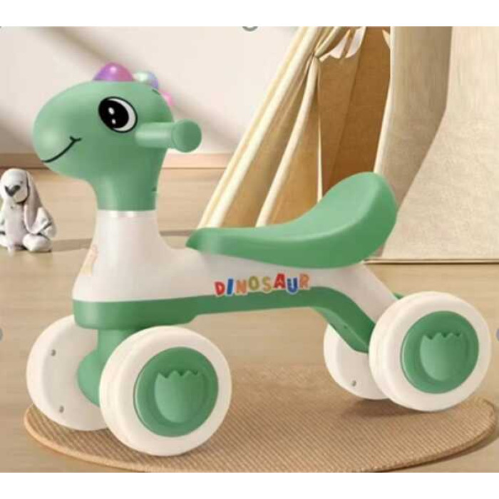 Велобіг JOY 4-х колісний колеса PU, рама пластик, пісні, УКР. ОЗВУЧ., підсвічування, сидіння 27х11 см, в кор. /1/