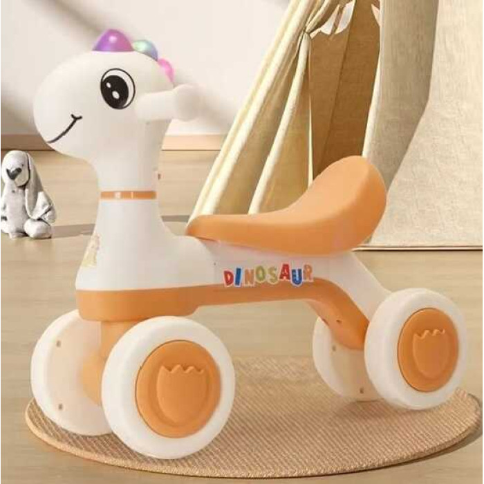 Велобіг JOY 4-х колісний колеса PU, рама пластик, озвучування та підсвічування, в кор. /1/