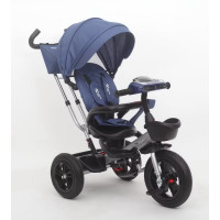 Триколісний велосипед складний, колеса 10'' та 8'' PU /1/