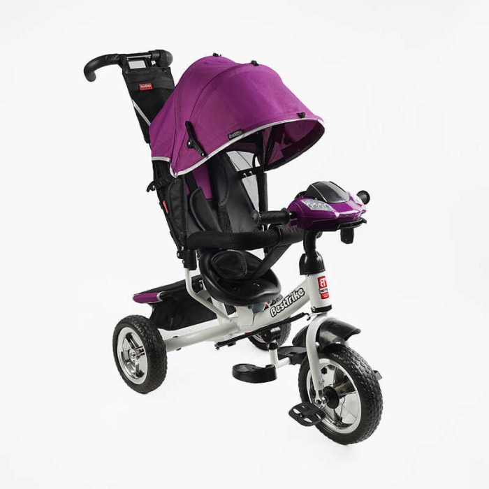 Велосипед 3-х колісний Best Trike КОЛЕСО ПІНА, d=25см переднє, d=20см задні, фара музична, USB, Bluetooth, в кор. /1/