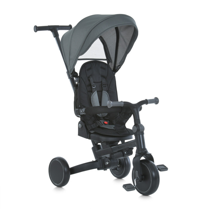 Велосипед MT 1036 grey (1шт) 3 кол.EVA (8/7),алюм.рама,поворот,складн., сірий