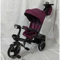 Велосипед ME 1162-1 VECTOR Purple (1шт) 3 кол.PU (12/10) поворот сид.,швидкоз'ємні кол.гальма,склад.кермо,світло,підшип.,сумка,дощовик,пурпурний