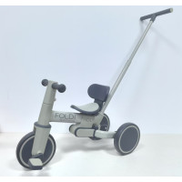 Велосипед дитячий ME 1202 FOLDI Slate Green (1шт) 3в1, 3 кол EVA 8д.,батьківська ручка, сіро-зелений Велосипед дитячий ME 1202 FOLDI Slate Green (1шт) 3в1, 3 кол EVA 8д.,батьківська ручка, сіро-зелений