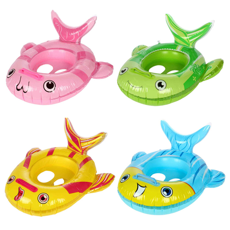 Човник з ніжками BT-IG-0094 рибки 70см 4в.кул./60/