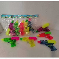 Водний пістолет ЦІНА ЗА 10шт в упак., механічний принцип роботи, розмір 15.5х2х9.5 см, в п/е /72-2/