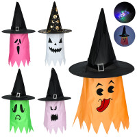 Аксесуари для свята капелюх, 38-38-в38см (складний), накидка-привід, світло, Хелловін / Halloween,мікс видів, бат(табл), /65/60/12шт в уп. Аксесуари для свята капелюх, 38-38-в38см (складний), накидка-привід, світло, Хелловін / Halloween,мікс видів, бат(табл), /65/60/12шт в уп.