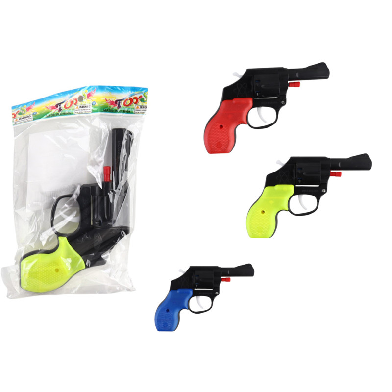 Іграшка пістолет під пістони, у п/е 16*11*3,5см /432-4/