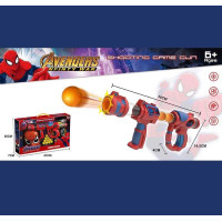 Набір героя автомат із помповим механізмом, 10 м’яких кульок, мішені,  в кор. 47*7*28 см  /36-2/