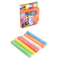 Крейда для малювання на асфальті тонка 6 шт рос/укр (60) Danko Toys